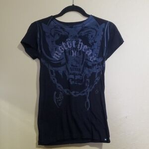 Black Hurley Brand Motorhead T-Shirt